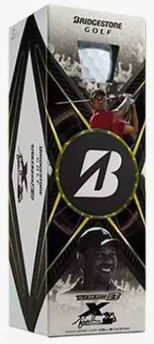 Bridgestone Tour B-X Tiger Woods Edition Golf Balls (White, 3pk) 1 Sleeve 2024