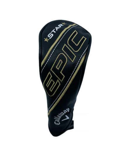 Callaway Epic Max Star Hybrid Headcover (Black/Gold) Rescue Golf Club Cover NEW