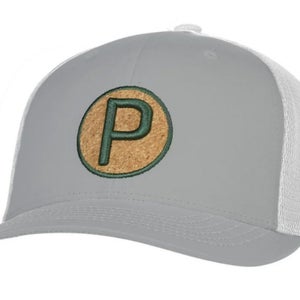 Puma Champs Patch Trucker Cap (Quarry/Bright White, Adjustable) 2020 NEW