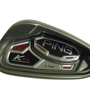 Ping K15 7 Iron Yellow (Steel AWT Stiff) Ti Face 7i K-15 Golf Club