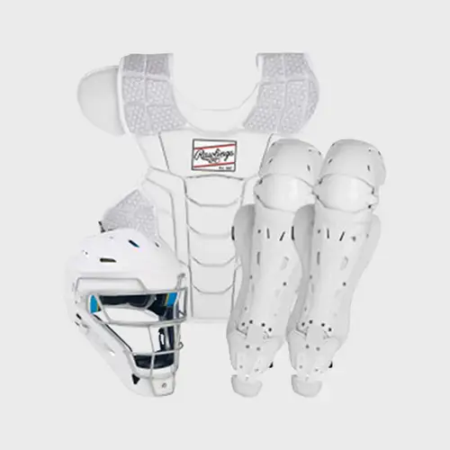 White Rawlings Mach Catcher's Set (New)