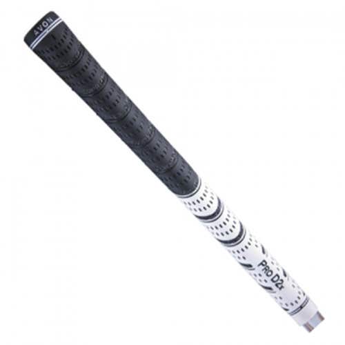 Avon Pro D2x Golf Grip (Black/White, Standard) .580 NEW