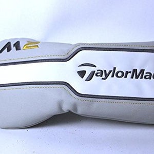 TaylorMade M2 Womens Fairway Headcover (Grey/White/Gold) New