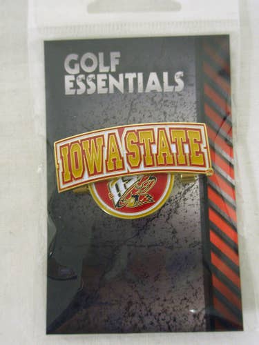 LinksWalker Slider Hat Clip w/ Ball Marker (NCAA, Iowa St Cyclones) NEW