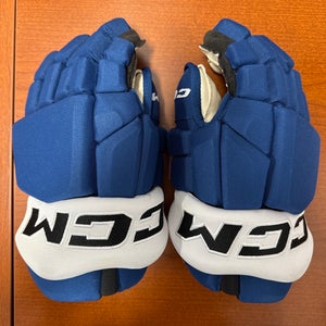 # 7 SIMON LUNDMARK CCM HGTKPP Tacks Gloves 13" Pro Stock