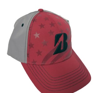 Bridgestone 2017 USA Collection Golf Cap (RED, Adjustable) Hat NEW