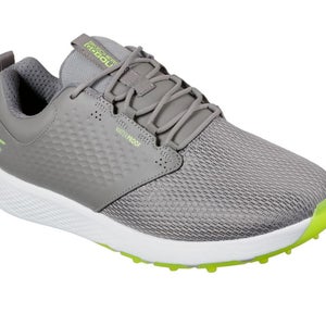 Skechers Go Golf Elite 4 Prestige Shoes (Gray/Lime, 8, Medium) NEW