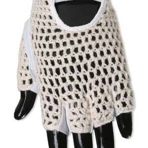 HJ Glove Original Half Finger Glove (Ladies, Left, White) Golf NEW