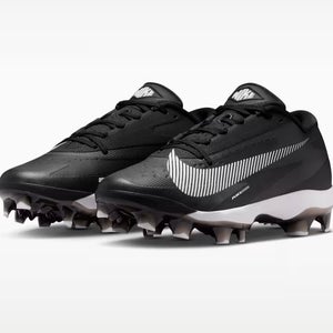 Nike Diamond Standout MCS Baseball Cleats (Black/White) Size M 10.5 / W 12 NEW