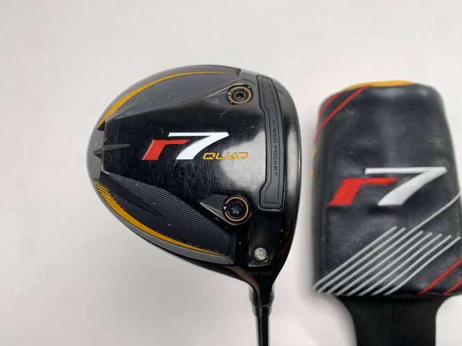 TaylorMade R7 Quad Mini Driver 13.5* Fujikura Speeder MD Stiff Graphite RH HC