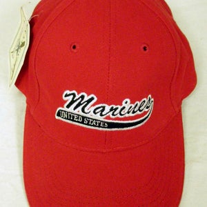 Oarsman U.S. Marines Hat (Red, Adjustable) Golf Cap NEW