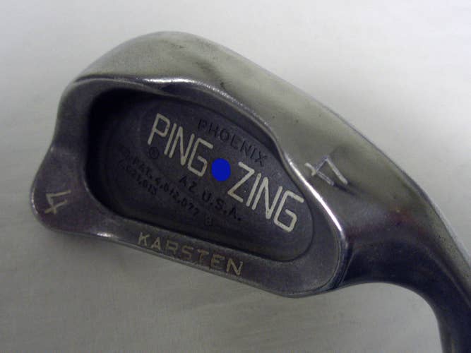 Ping Zing 4 iron Blue Dot (Steel JZ Stiff) 4i Karsten Golf Club