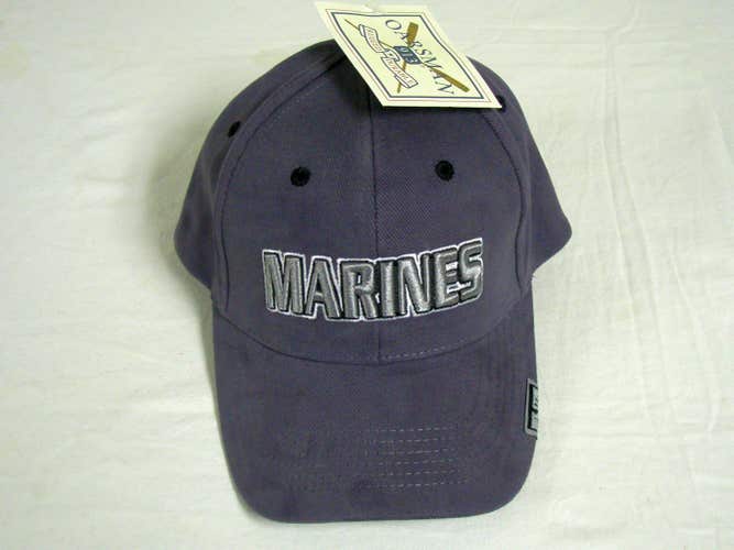 Oarsman U.S. Marines Hat (Gray, Adjustable) Golf Cap NEW
