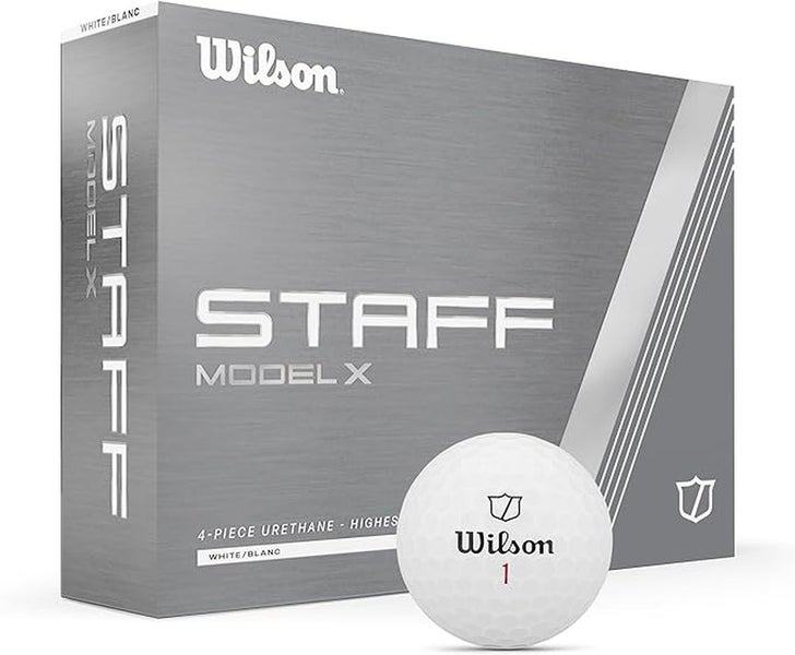 Wilson Staff Model X Golf Balls (White, 12pk) 1dz 2024 NEW