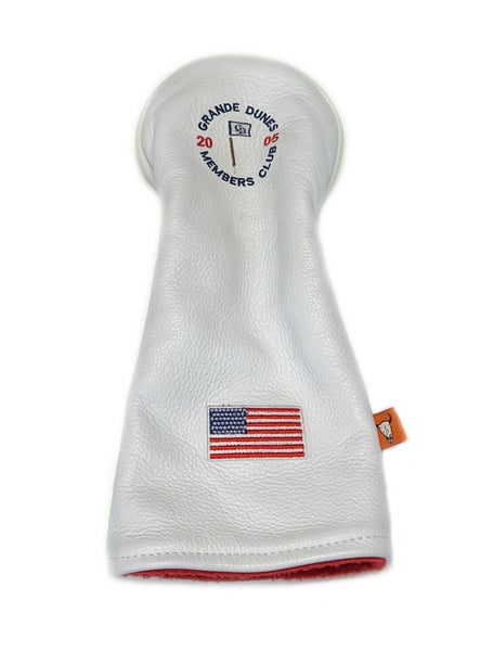 Eliott Golf Leather Grande Dunes Members Club Of Myrtle Beach Driver Headcover