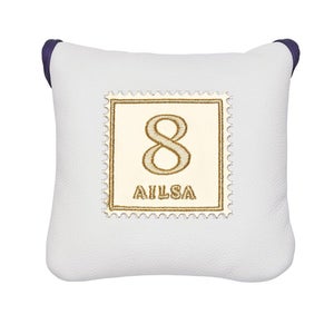 Taylor Made "The Crown" Mallet Putter Headcover (White/Gold) Golf 2024 NEW