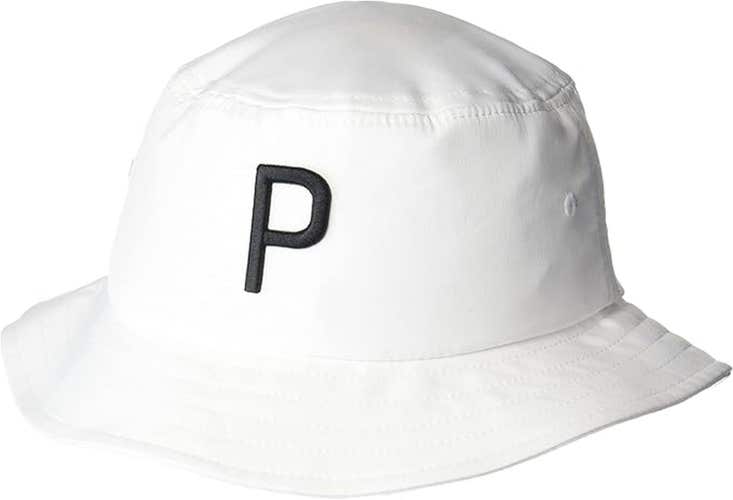 Puma Men's Bucket "P" Hat (2022) Golf Cap New