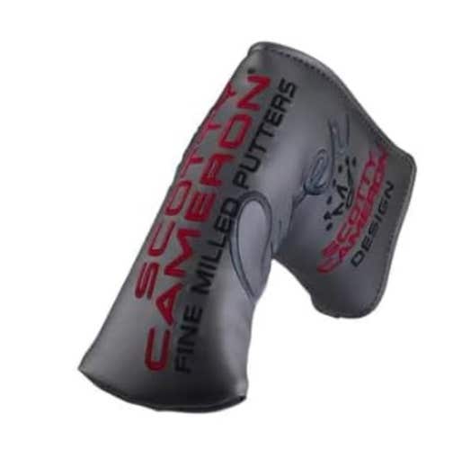 Scotty Cameron Super Select Putter Headcover (Dark Grey, Blade) Std 2023  NEW