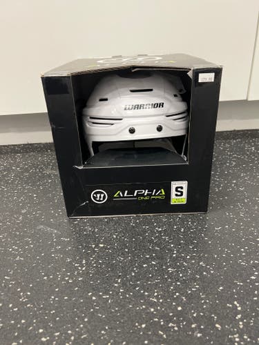 Small Warrior Alpha One Pro Helmet (New)