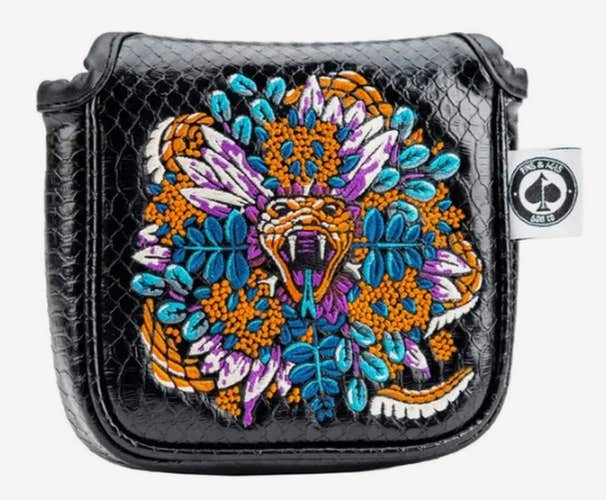 Pins & Aces Venom Mallet Putter Headcover (Multi) Golf 2025 NEW