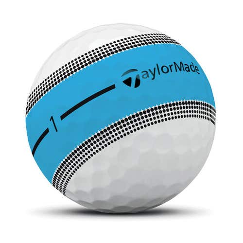 Taylor Made Tour Response Stripe Golf Balls (Neon Blue, 3pk) 1 Sleeve 2025 NEW