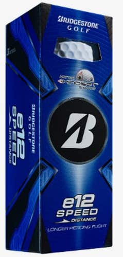Bridgestone e12 Speed Distance Golf Balls (White, 3pk) 1 Sleeve 2025 NEW