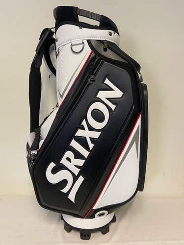 Srixon Tour Staff Bag 2025  Black/White/Red 9.5", 5-Way Top NEW