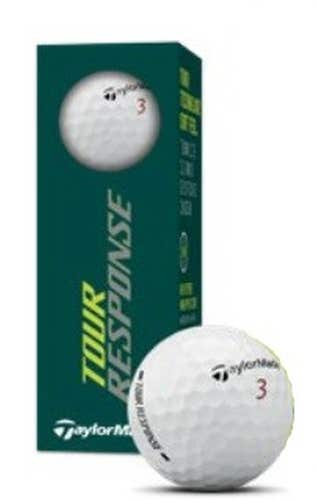 Taylor Made Tour Response Golf Balls (White, 3pk) 1 Sleeve 2025 NEW