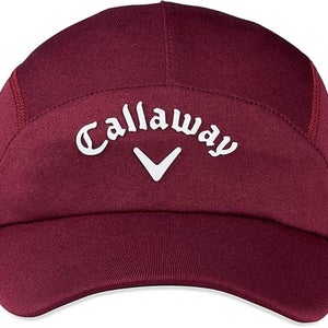 Callaway CG High Tail Winter Cap (Wine, Adjustable) Golf Hat 2023 NEW