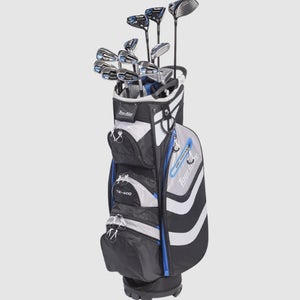 Tour Edge TE-400 Complete Set (13pc, Steel, Uniflex, +1" Long) Golf NEW