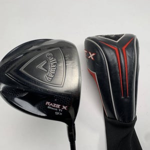 Callaway Razr X Black Ti Driver 9.5* Grafalloy ProLaunch AXIS 60g Regular RH HC