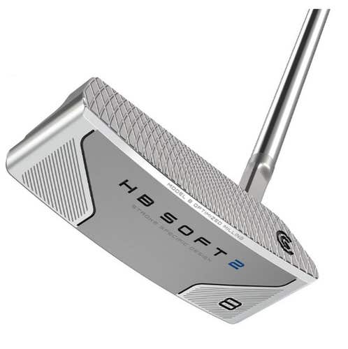 Cleveland HB Soft 2 8S Putter 34" (Steel, Slant Neck, Blade) 2024 NEW