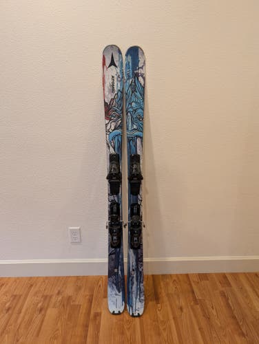 2024 All Mountain 160 cm Atomic Bent 85 Skis With Bindings (Like New)