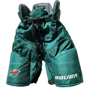 NHL Return Bauer Hockey Pants Senior Medium Pro Stock WILD (Used) 32974