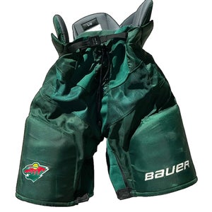 NHL Return Bauer Hockey Pants Senior Large Pro Stock WILD (Used) 49082