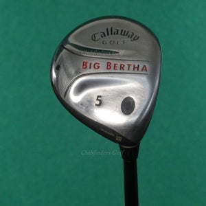 Callaway Big Bertha 2004 Fairway Wood 5 Factory RCH 75w Graphite Firm