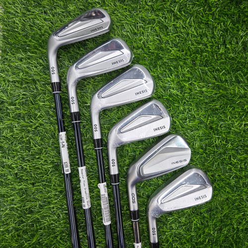 (Used) Left Hand Men's Regular Flex Graphite Shaft Iron Set