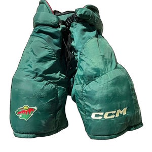Wild Senior Large CCM HP45X Hockey Pants Pro Stock (Used) 77354