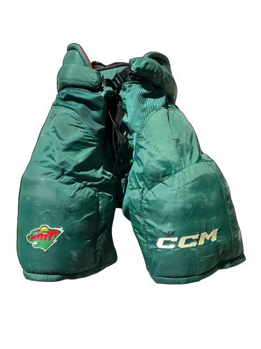Wild Senior Large CCM HP45X Hockey Pants Pro Stock (Used) 77354