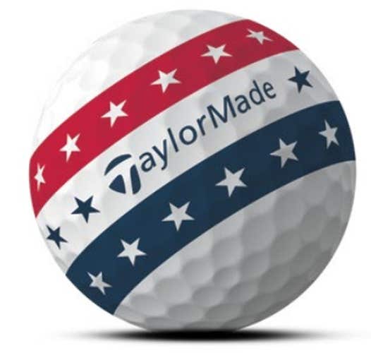 Taylor Made Tour Response Stripe Golf Balls (USA, 12pk) 1dz 2025 NEW