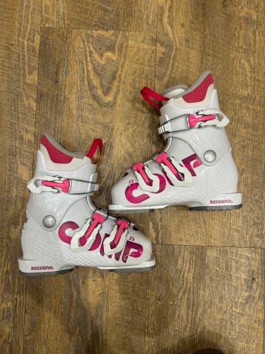 Mondo 19 & 19.5 Kid's Rossignol Comp J3 All Mountain Ski Boots (Used)