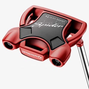 NEW TaylorMade 2024 Spider Red #3 34" Slant-Neck Mallet Putter w/ HC