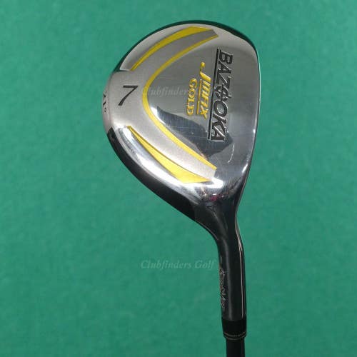 Tour Edge Bazooka JMAX Gold Fairway 21 7 Wood Factory 59g Graphite Regular