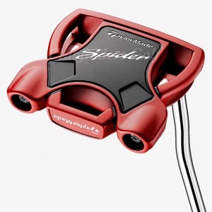 NEW TaylorMade 2024 Spider Red 34" Double-Bend Mallet Putter w/ HC