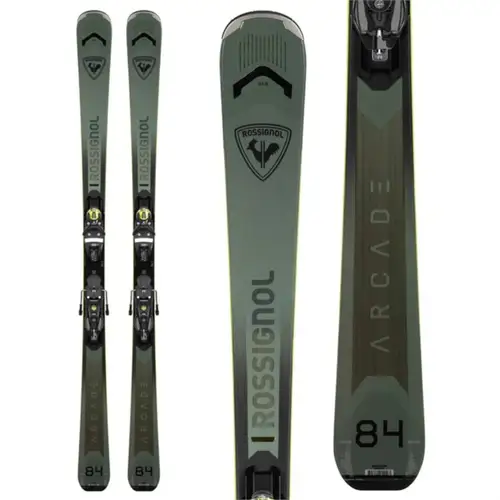 New Rossignol Arcade 84 K Skis w/ SPX 12 Bindings 168 cm