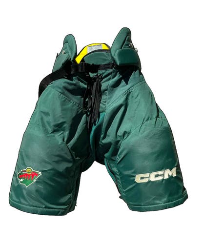 Wild Senior Large CCM HPTKXP Hockey Pants Pro Stock (Used) 10285