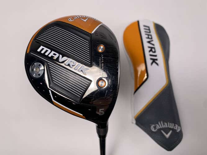 Callaway Mavrik 5 Fairway Wood 18* Project X HZRDUS 6.0 65g Stiff Mens RH HC