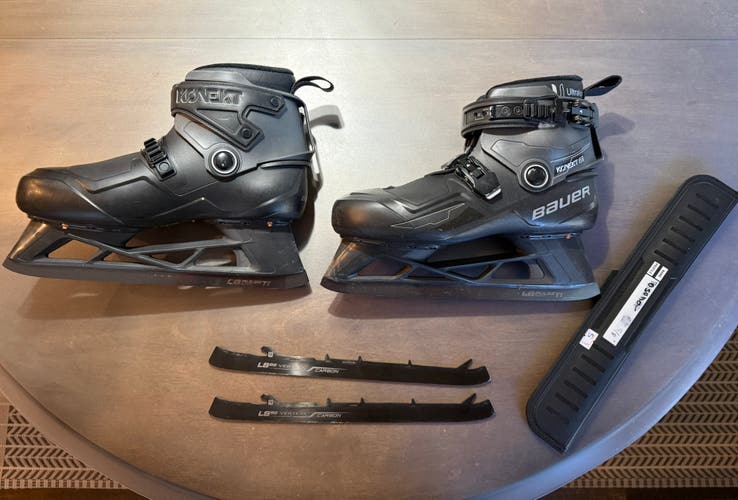 Bauer Konekt HF2 Hockey Goalie Skates 9 (Used)
