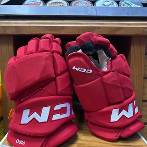 CCM HGPJSPP Gloves 14" Red (New)