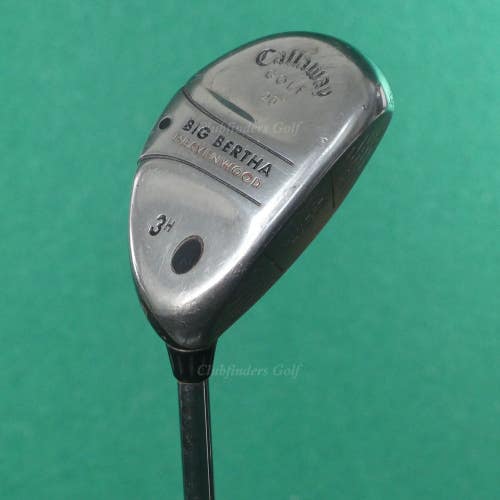Callaway Big Bertha Heavenwood 20 Hybrid 3H Iron Factory Steel Uniflex